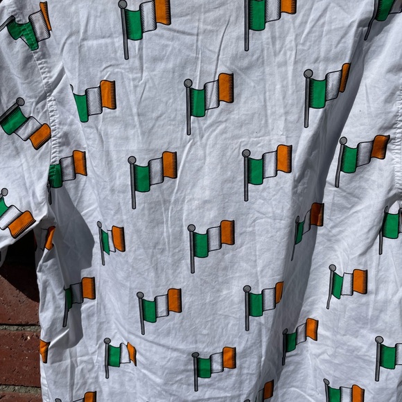 Irish Flag Button Up - Picture 7 of 9